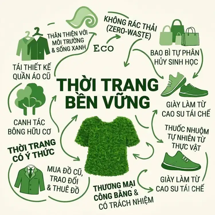 Thời trang bền vững và lợi ích