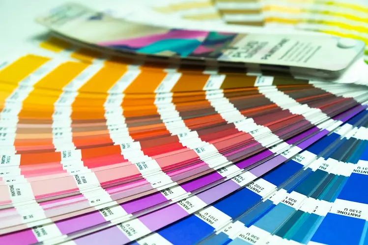 Minh hoạ các dải màu cho Personal Color